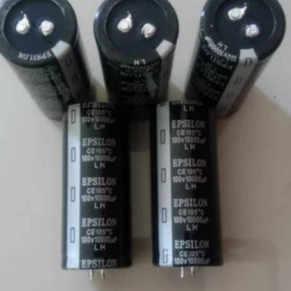 Oke Price.. ELCO 100 v 10000uf EPSILON 10000uf 100v  ORIGINAL