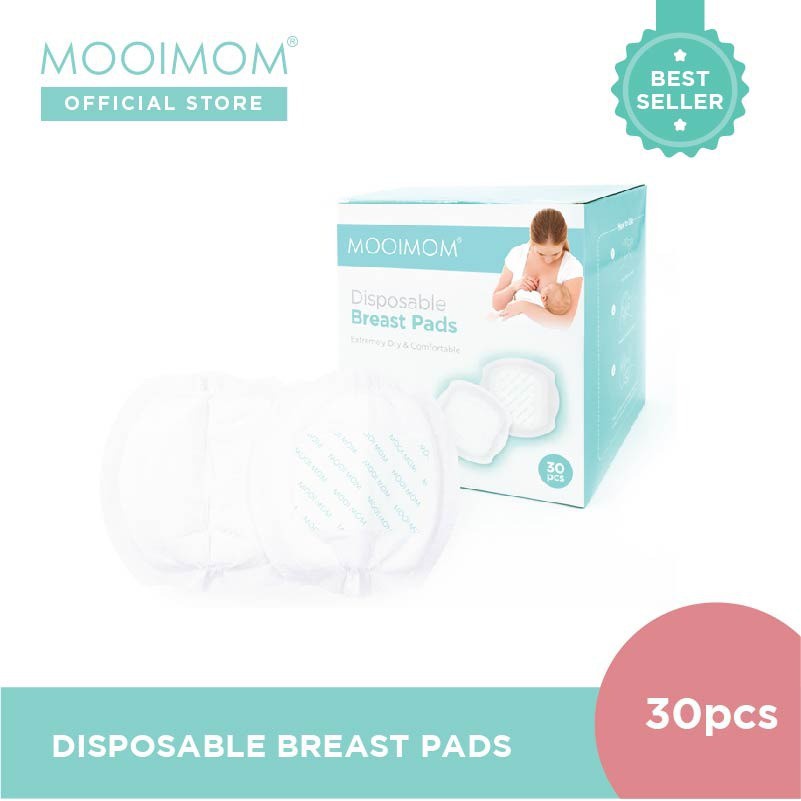 Makassar! MOOIMOM Disposable Breast Pad isi 30 pcs