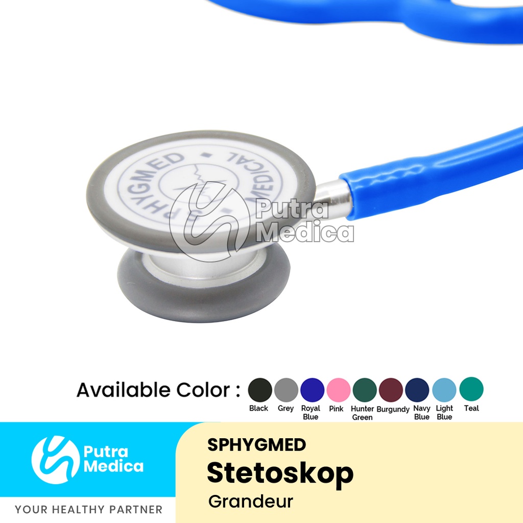 Sphygmed Stetoskop Grandeur Dual Head Dewasa / Stethoscope Warna Warni / Stethoscop / Stetoscope / Stetoscop / Alat Kedokteran