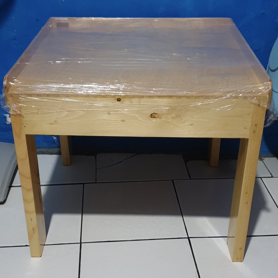 Meja Atau Tatakan Kulkas Jatibelanda/p55cm X L55cm X T30cm