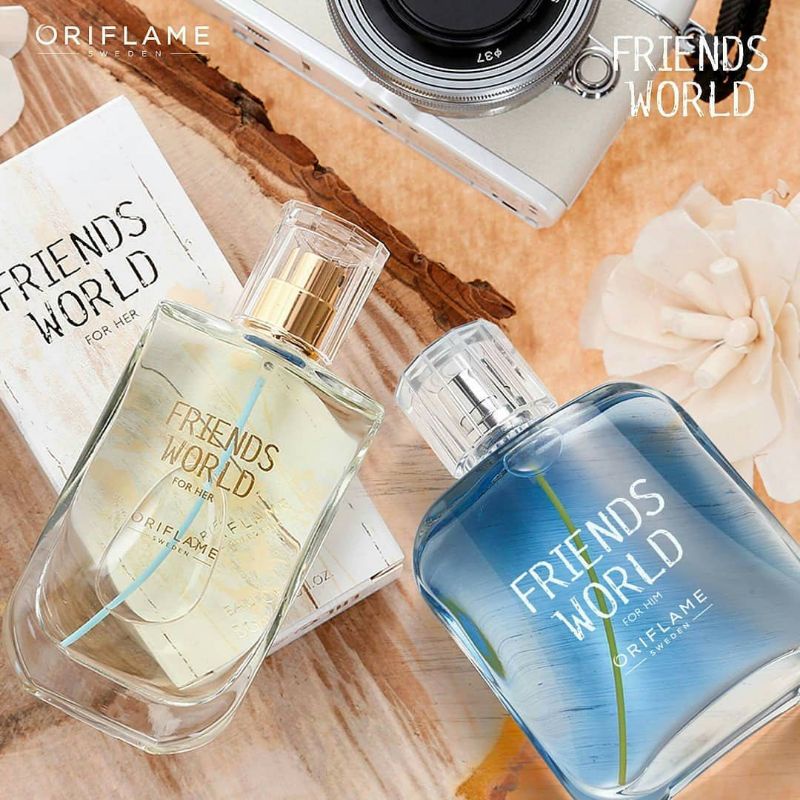 Friend World For Her Eau de Toilette / Friend World for Him Eau de Toilette