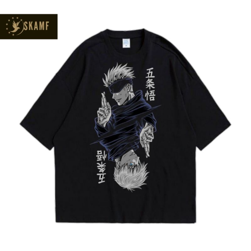 KAOS VINTAGE JUJUTSU KAISEN | T-SHIRT BAJU ANIME MANGA JAPAN | KAOS JUJUTSU KAISEN | UNISEX