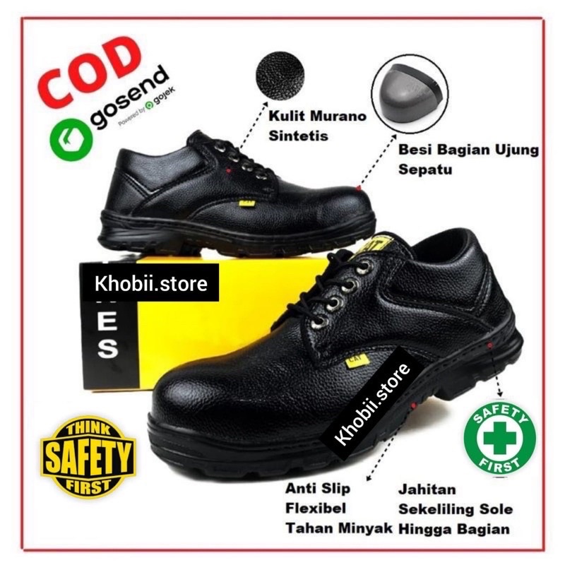 Sepatu Safety Pria Sepatu Safety pria Ujung Besi