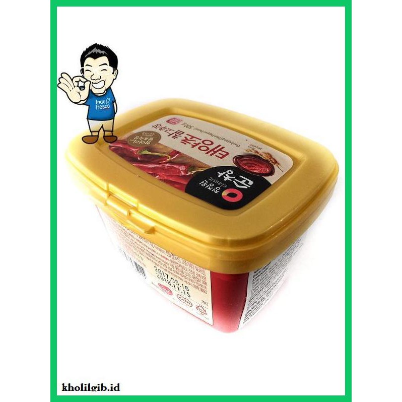 

Aneka-Sambal- Daesang Sunchang Gochujang- Cabe Pasta Korea- Hot Pepper Paste 500G -Pedeeeeeezzzzzzz.