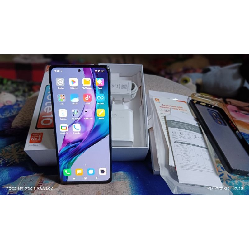 Xiaomi redmi note 10 pro 8/128 GB bekas & mulus terawat