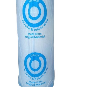 

✸ bubble wrap roll bening hitam wellpack uk 125cm x 50m - upack clear 2,3 ➵