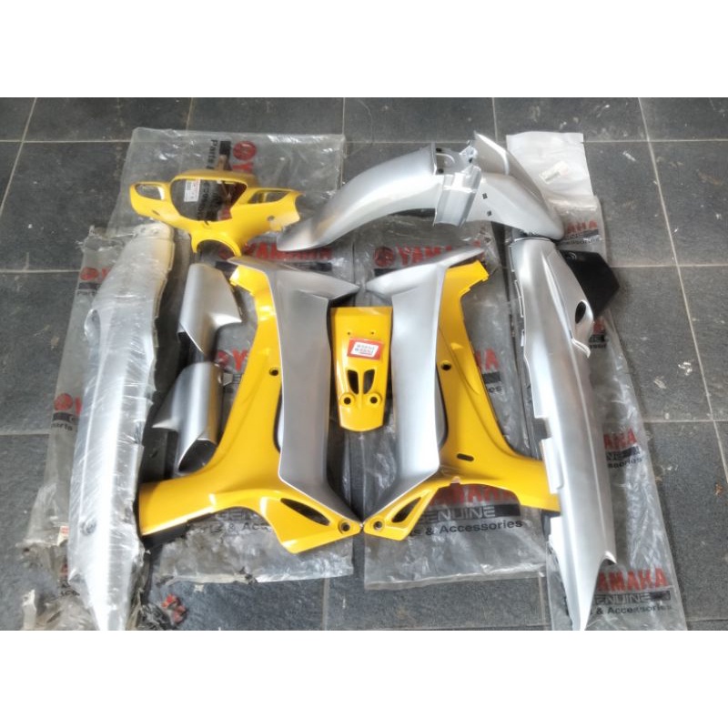 Cover body bodi fullset set F1zr FIZR Mile millenium kuning original