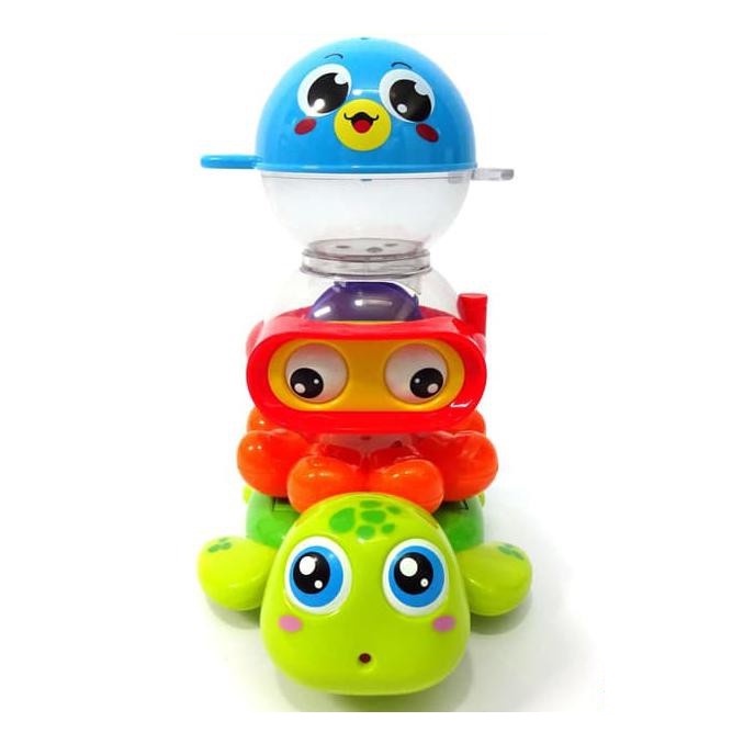 HOLA 3532 Stack 'n Squirt Bath Fun Mainan Bayi