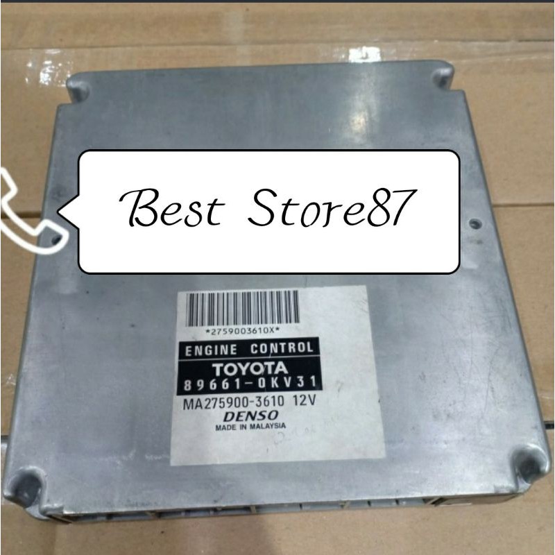 ECU Computer / Komputer Innova Diesel / Hilux Diesel 89661-OKV31 Asli