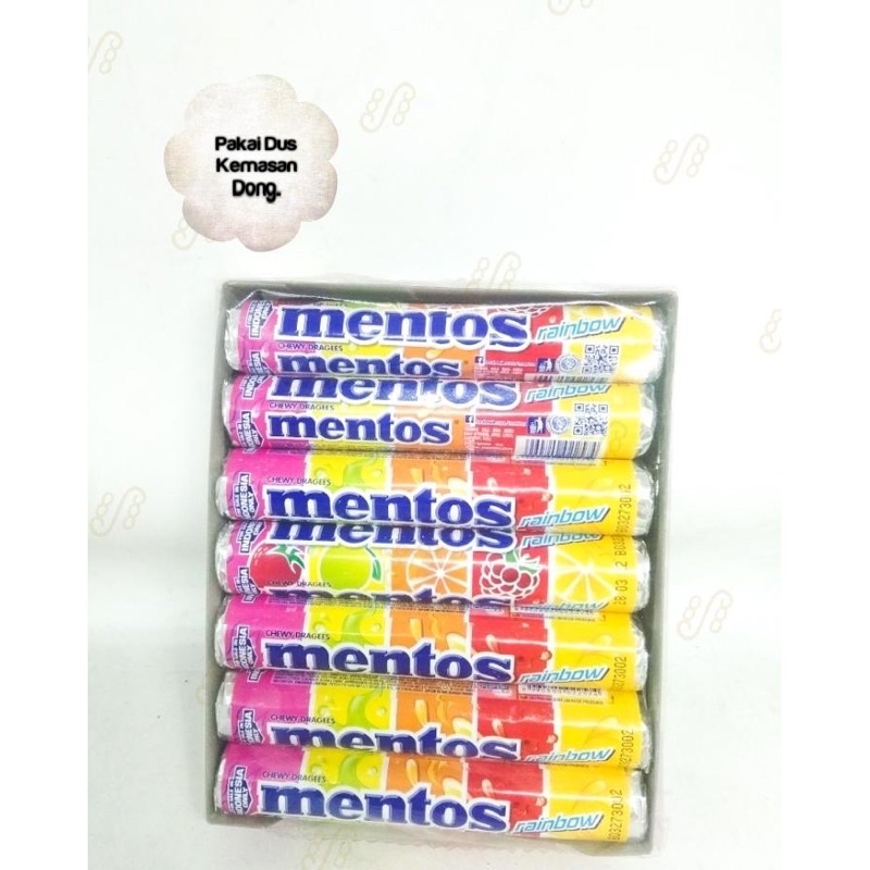 Mentos Roll say 2x29gr All varian komplit