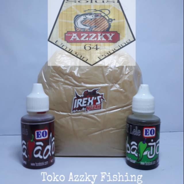 Paket lk irex s merah, essen sambalado dan essen sambal ijo