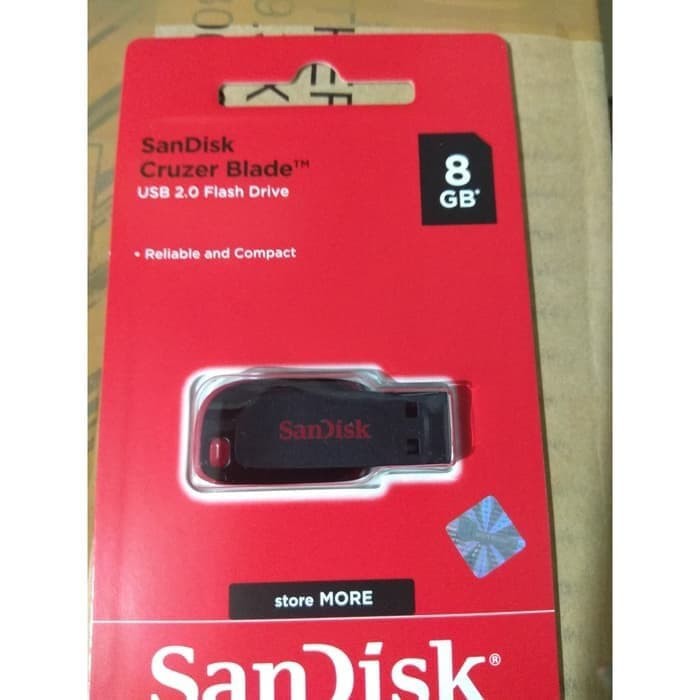 Flashdisk Sandisk Cruzer Blade 8 GB Original Garansi resmi