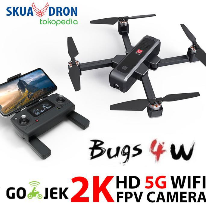 DRONE MJX BUGS 4 B4 4W B4W KAMERA HD 2K 5G WIFI FPV