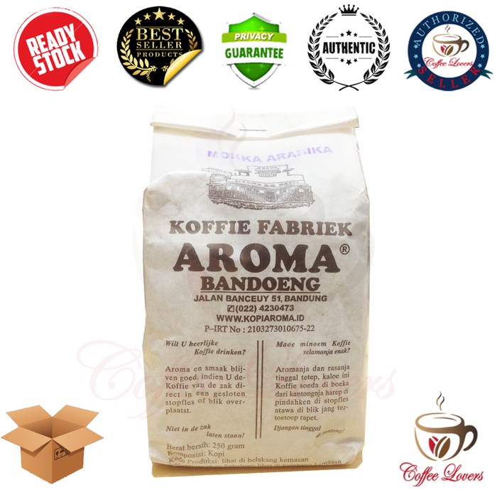 

Kopi Aroma Rasa Mocca Arabika 250 gr Bandung
