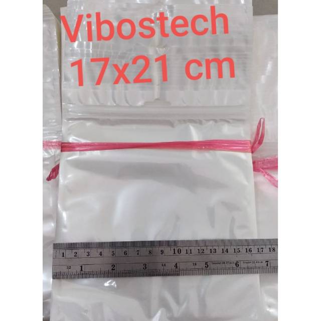 (Harga per 100pcs) Plastik Klip 17x21cm Plastik Susu Ziplock Transparan 17*21 cm