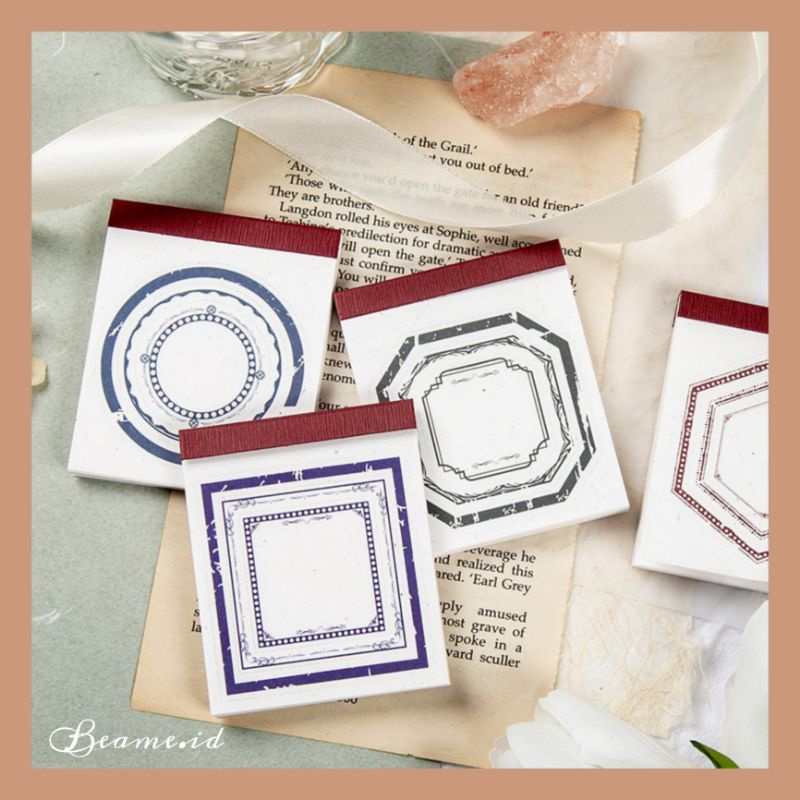 

Aesthetic Frame/Bingkai Card Memo untuk Bujo/Decor/Scrapbook