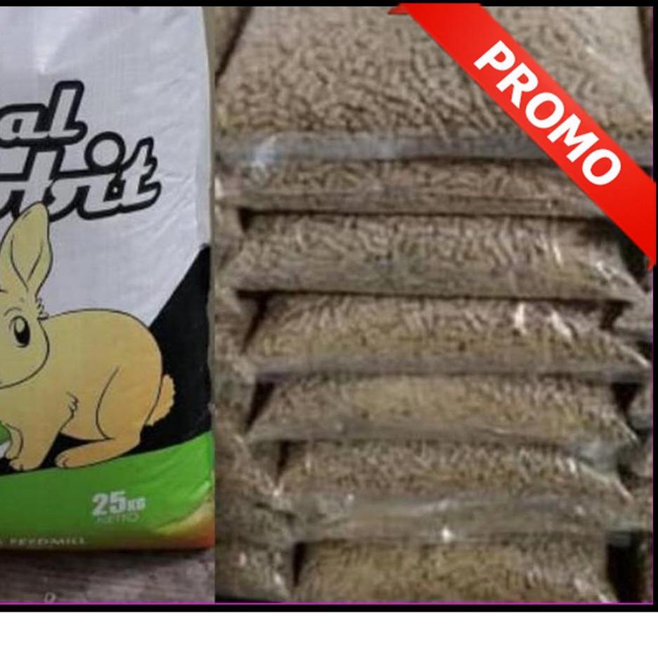 Menarik.. Vital Rabbit, Pelet Kelinci, Pakan Kelinci, Makanan Terbaik Kelinci, Vital Rabbit 1Kg Pali