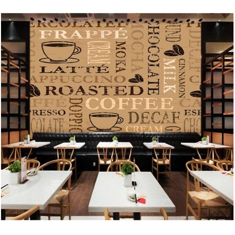WALLPAPER 3D CAFE WALLPAPER CUSTOM CAFE WALLPAPER KUSTOM CAFE WALLPAPER DINDING CAFE KOPI COFFEE