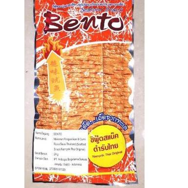 

Belanja disini--[HALAL] Bento Seafood Snack Hot / Sweet / Spicy 24g Seafood Snek Thailand
