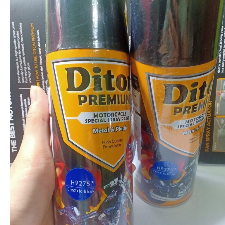 Pilok Pilox DITON Premium H9275* Electric Blue / 9275 Biru Metalik Honda (400cc/400ml)