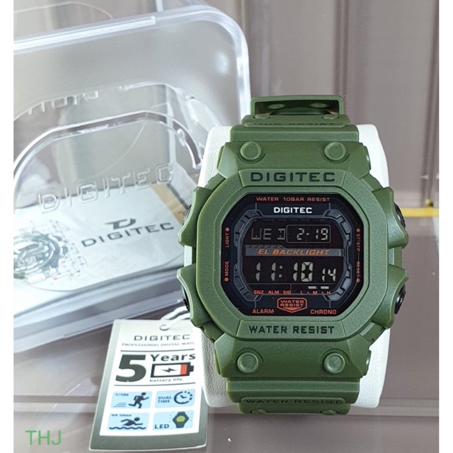 JAM TANGAN PRIA DIGITEC 2012/5012 DIGITAL ORIGINAL WATERPROOF