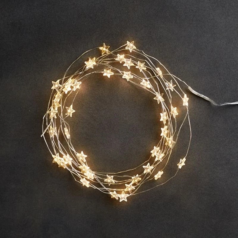 2M 20 LED Christmas Waterproof Star Shape LED String Lights/ Outdoor &amp; Indoor Decoration Garland