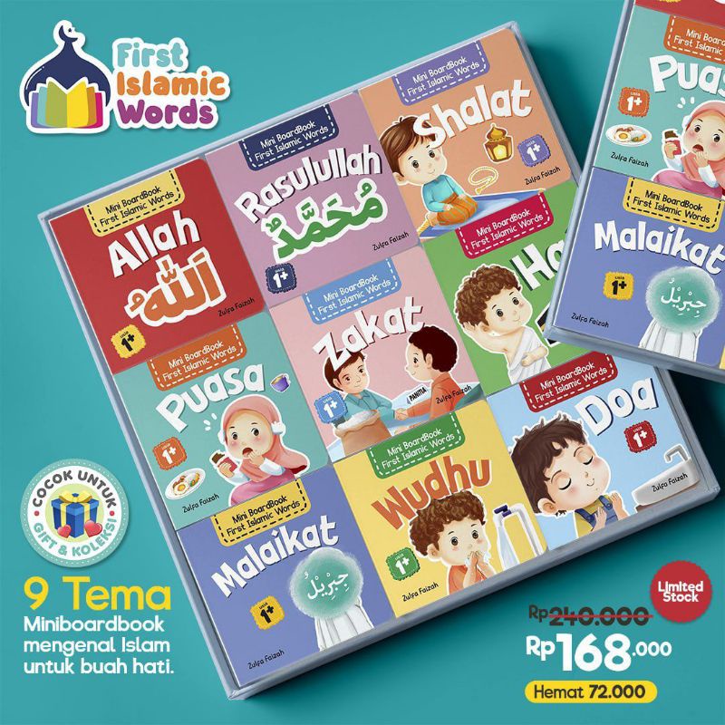Buku Bacaan Anak Islami (Boardbook)