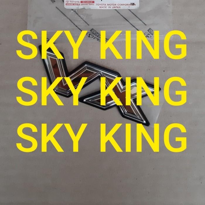 Emblem Simbol Logo Belakang Tulisan Land Cruiser LC VX 80 VX80 LC80