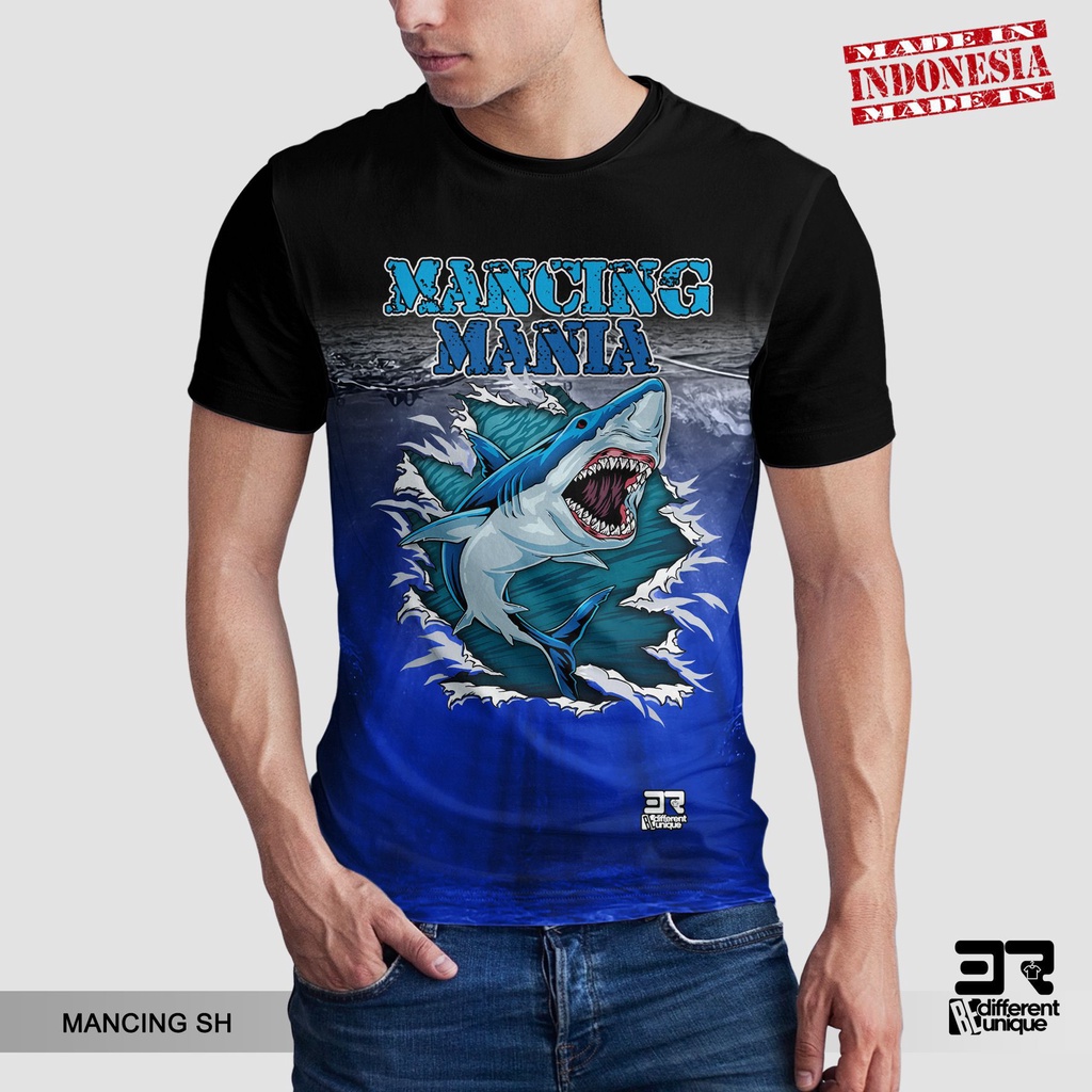 [ COD ] KAOS PRINTING GAMBAR MANCING FISHING SH - BAJU HOBI MANCING MANIA STRIKE DISTRO ORIGINAL MOT