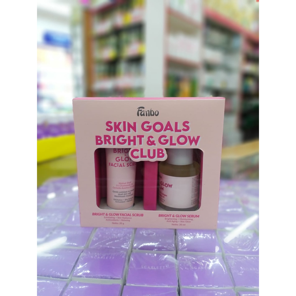 fanbo skin goals bright &amp; glow club