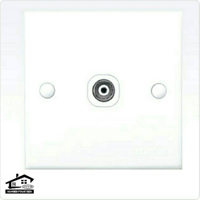 Socket Outlet TV SCHNEIDER CLIPSAl stopkontak TV