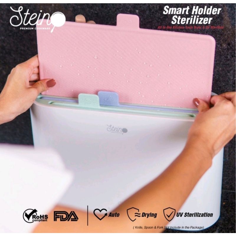 [STEIN] SMART HOLDER STERILIZER PISAU &amp; TALENAN/STEINCOOKWARE