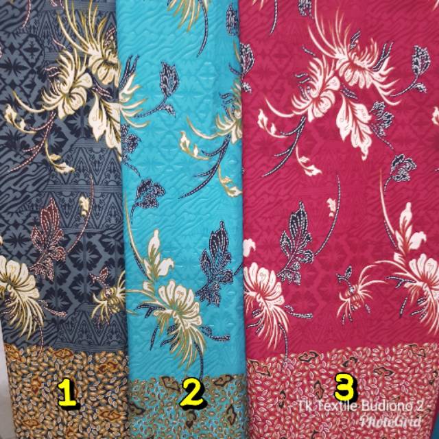 KAIN BATIK BSY/SANDWASH HALUS MOTIF DAUN