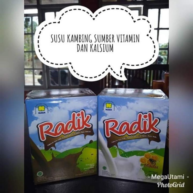 

Susu kambing etawa asli//Penambah nafsu makan (RADIKMA//RADIKCO)