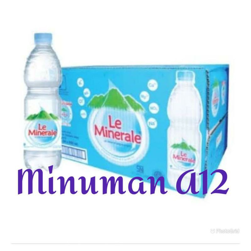 

Le minerale 600ml