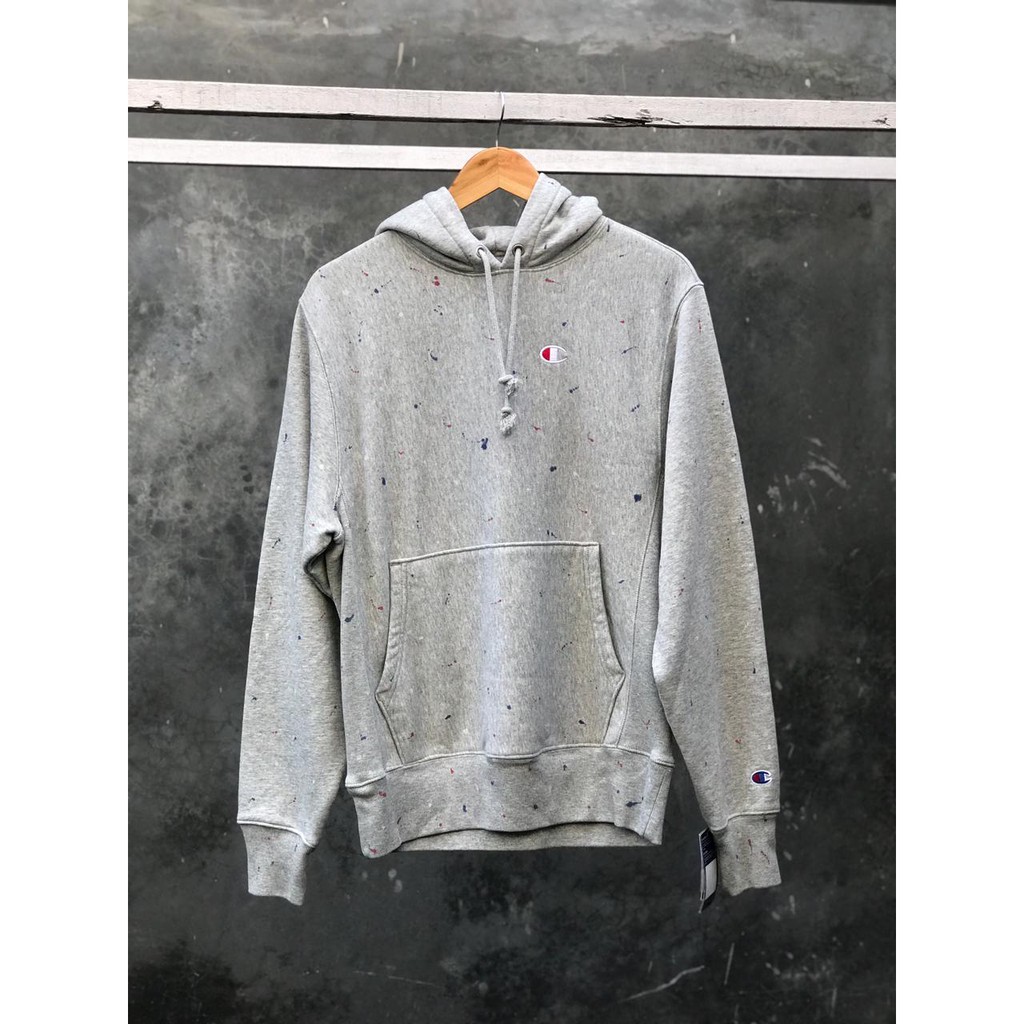 Champion Reverse Weave Splatter Paint Hoodie