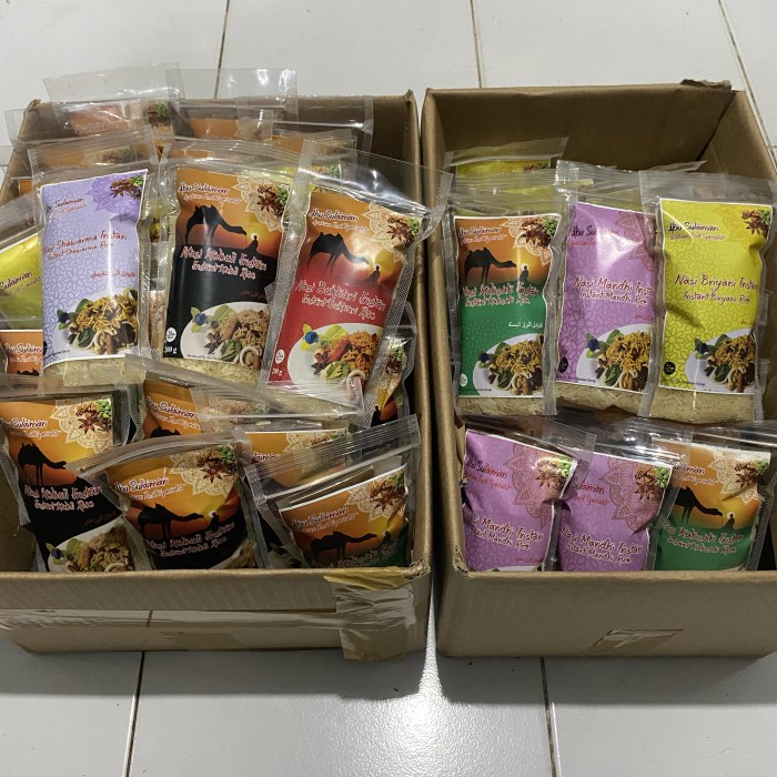 

978EqW Nasi Kebuli Briyani Kabsah Mandhi Shawarma Instan | Beras Basmati I As WQ0112