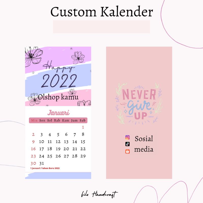 Jual Kalender Custom | Shopee Indonesia