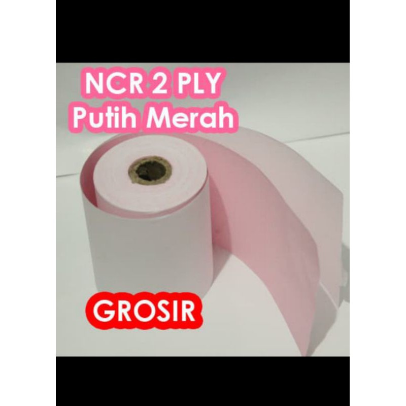 

Kertas Struk NCR 2 Play Ukuran 75x60mm Paket 10 Roll RB9