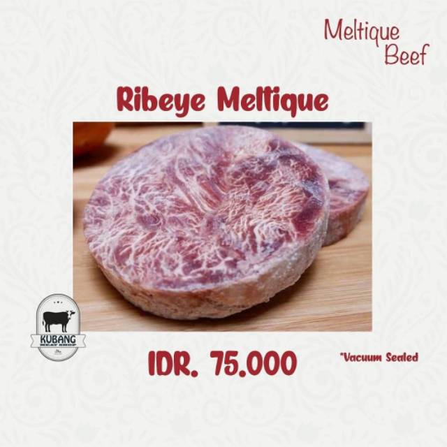 

RIBEYE MELTIQUE @200gram