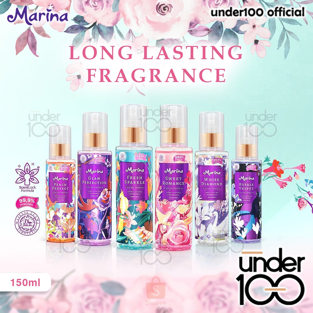 ❤ Under100 ❤ MARINA Parfum EDT | Parfume Eau de Toilette 150Ml