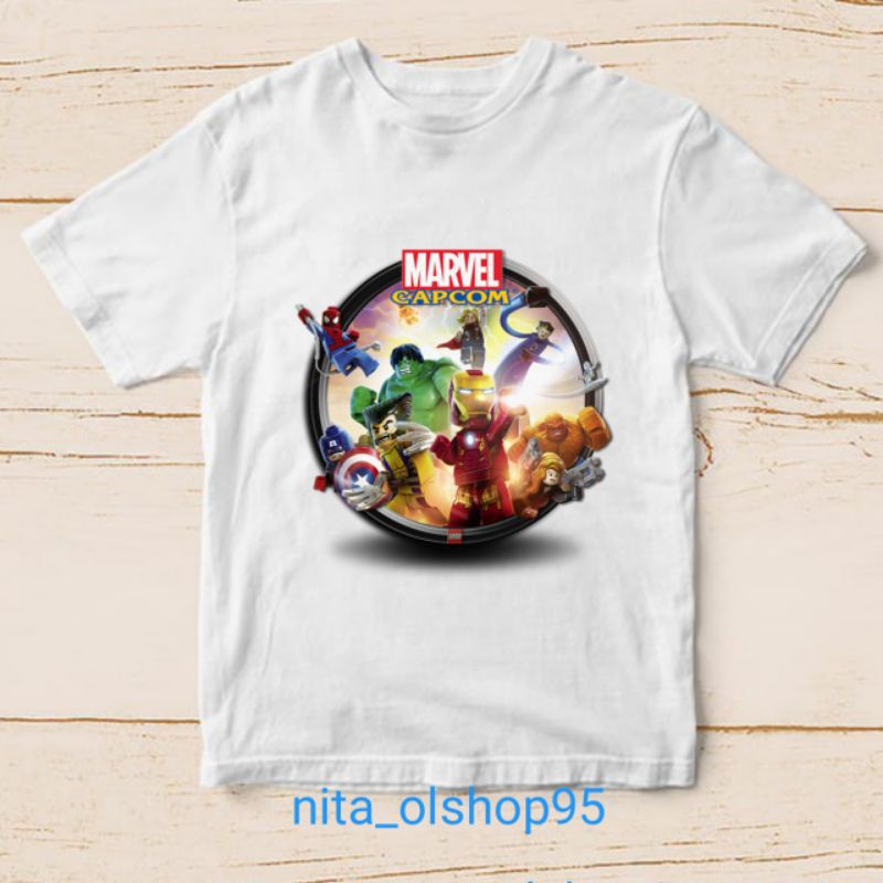 baju anak lego Marvel Avengers superhero