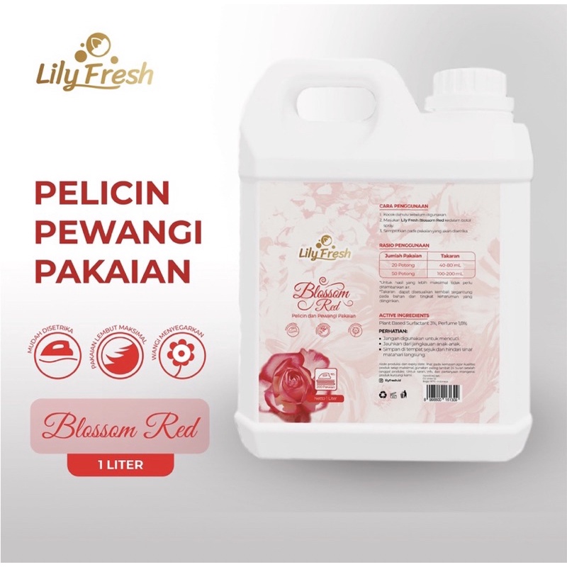 LILY FRESH Pewangi Setrika dan Pelicin Setrika Pakaian Laundry