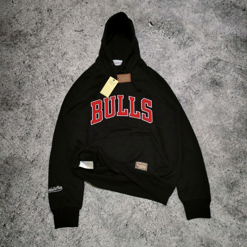 SWEATER HOODIE BULLS MITCHELL &amp; NESS &amp; BULLS X ADIDAS FULL BORDIR FULLTAG &amp; LEBEL (BESTSELLER)