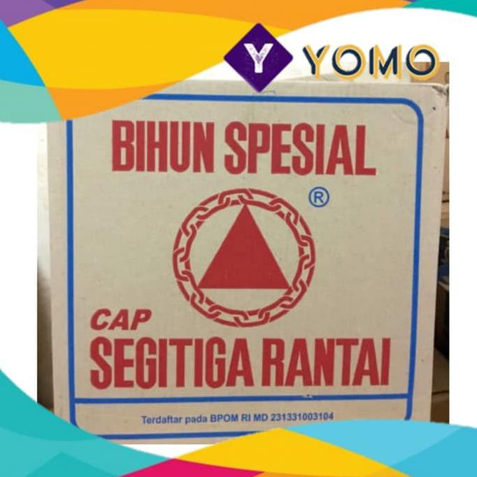 

Terlaris# Bihun Beras Jagung Segitiga Rantai Harum Sari/Isi 3 Bal = 4,5 Kilo