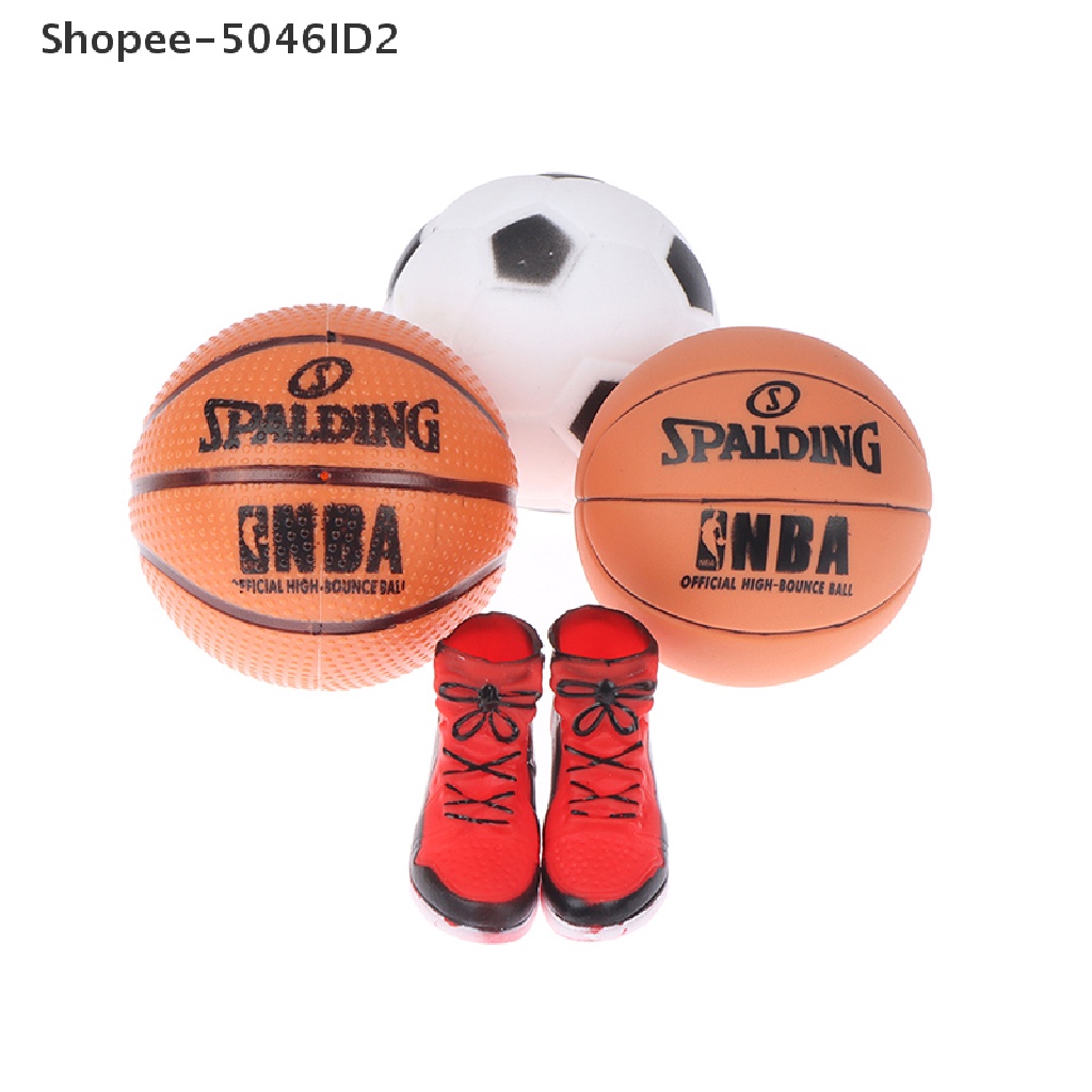 Shopee-5046id2 Miniatur Sepatu Basket / Sepak Bola Untuk Dekorasi Kue