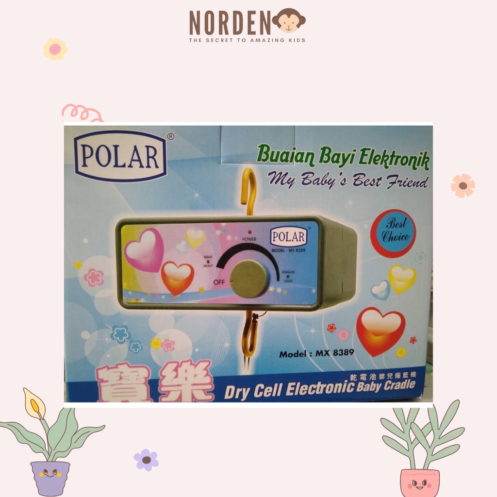 [ND] Polar Ayunan Listrik Anak / Mesin Ayunan