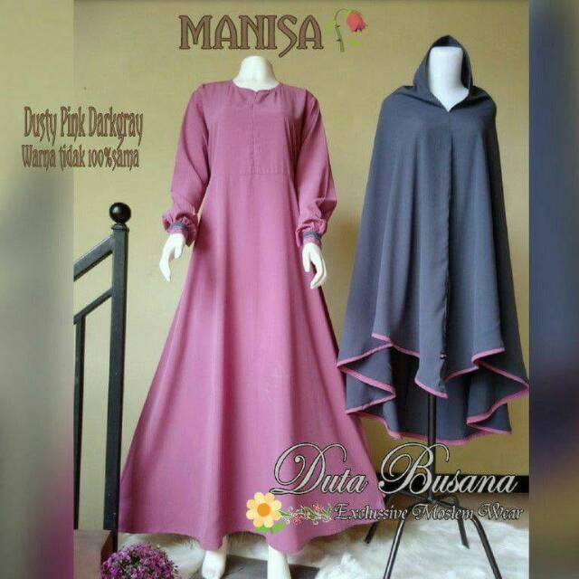 Gamis Syar'i Manisa by Duta Busana