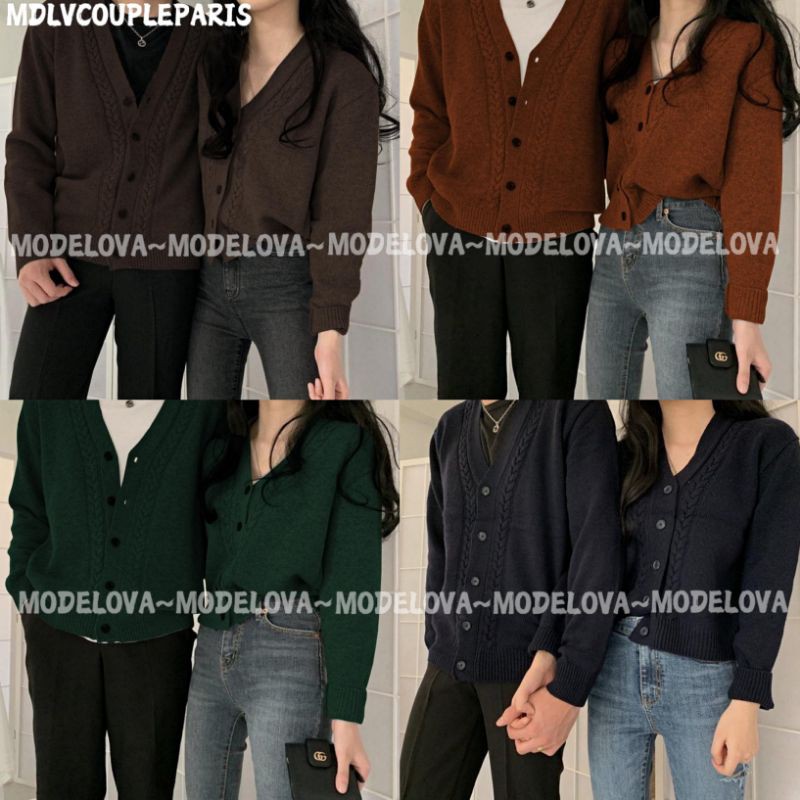 MDLV ~ BG COUPLE PARIS RAJUT // BAJU RAJUT COUPLE