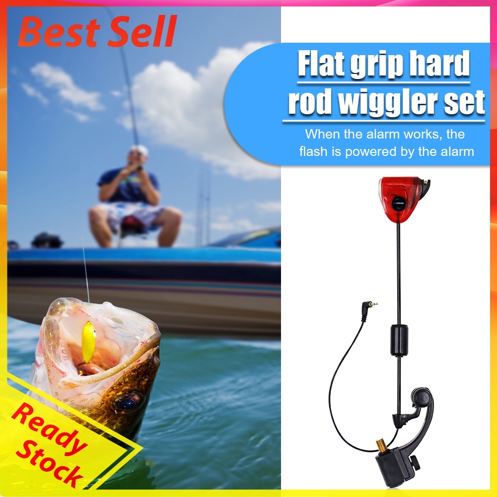 Fishing Wobbler Hard Rod Bite Alarm Indicators LED Illuminated Carp Fishing